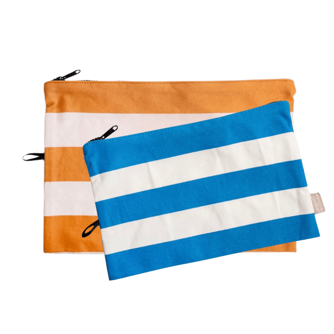 Caroline Gardner - Stripe Travel Pouch - The Flower Crate