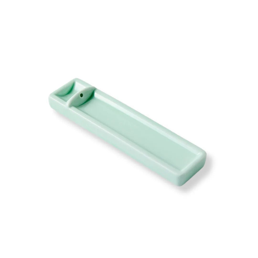 Celadon Long Incense Holder - The Flower Crate