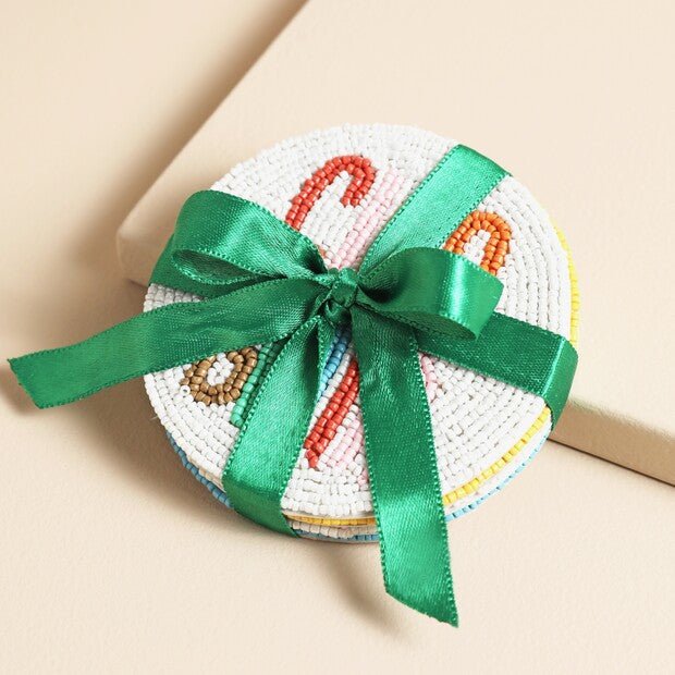 Ciao Bella Beaded Coaster (Set of 4) - The Flower Crate