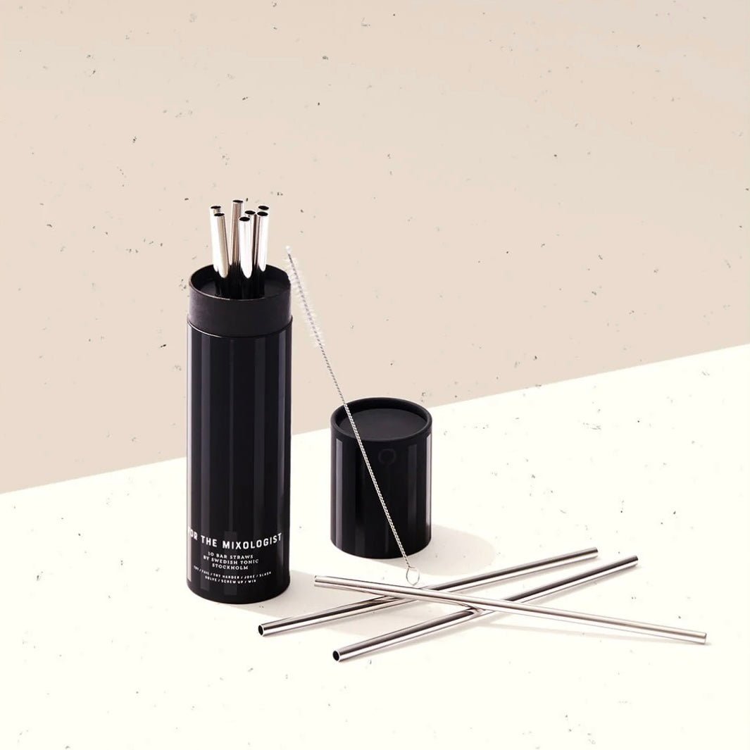 Cocktail Straw Set - For The Mixologist - The Flower Crate