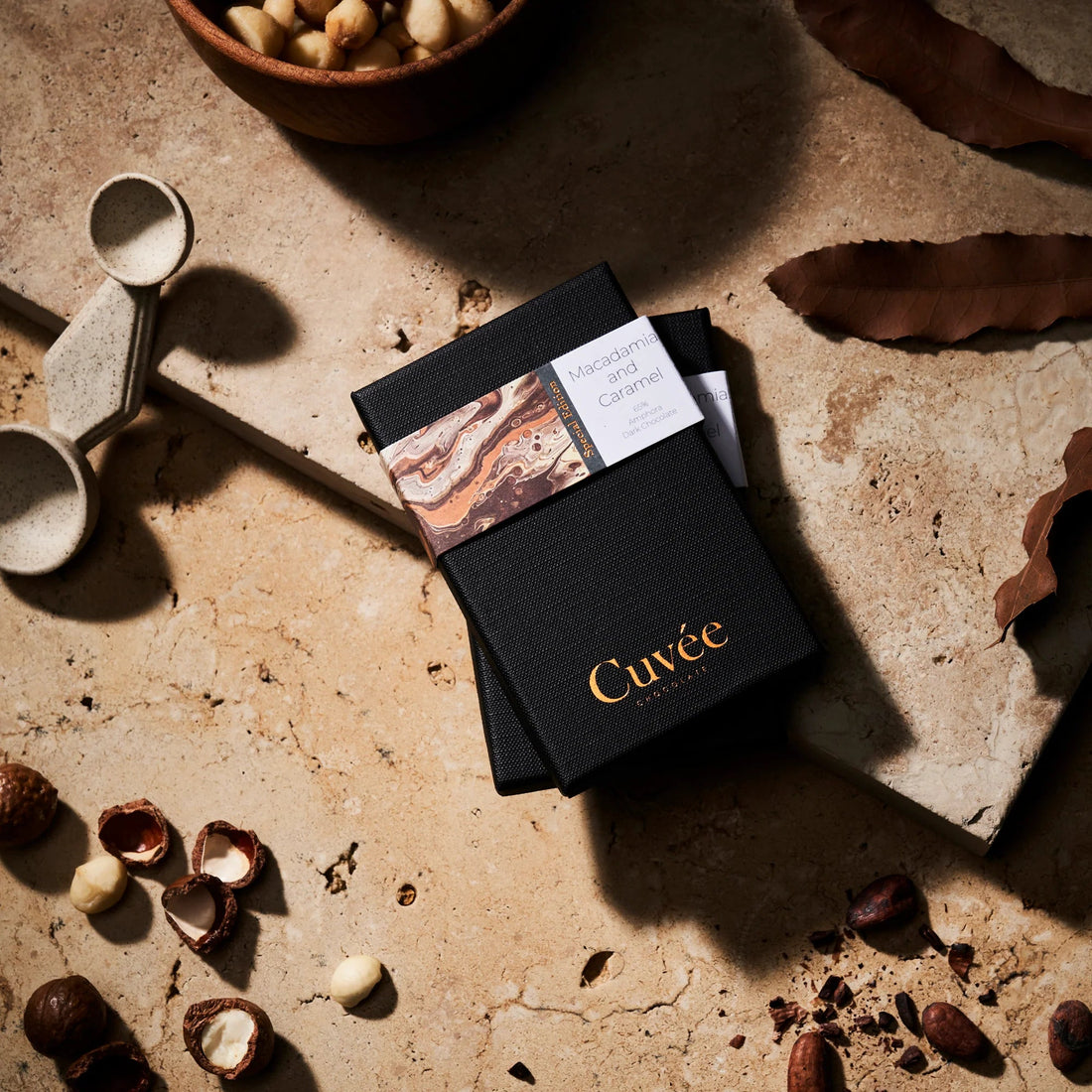 Cuvée Chocolate - Roasted Macadamia & Caramel - The Flower Crate