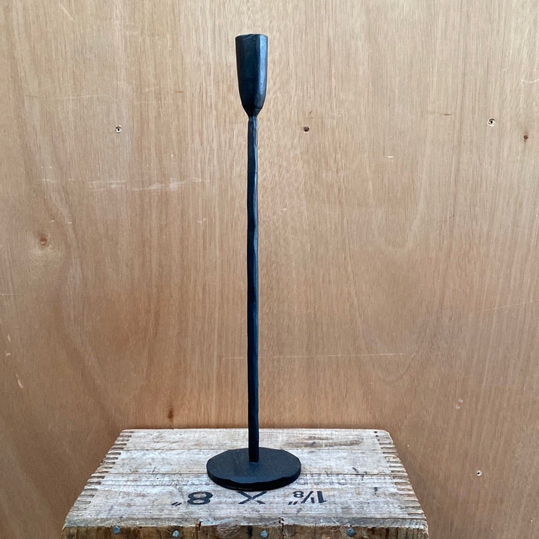 Dax Iron Candlestick - Large - The Flower Crate