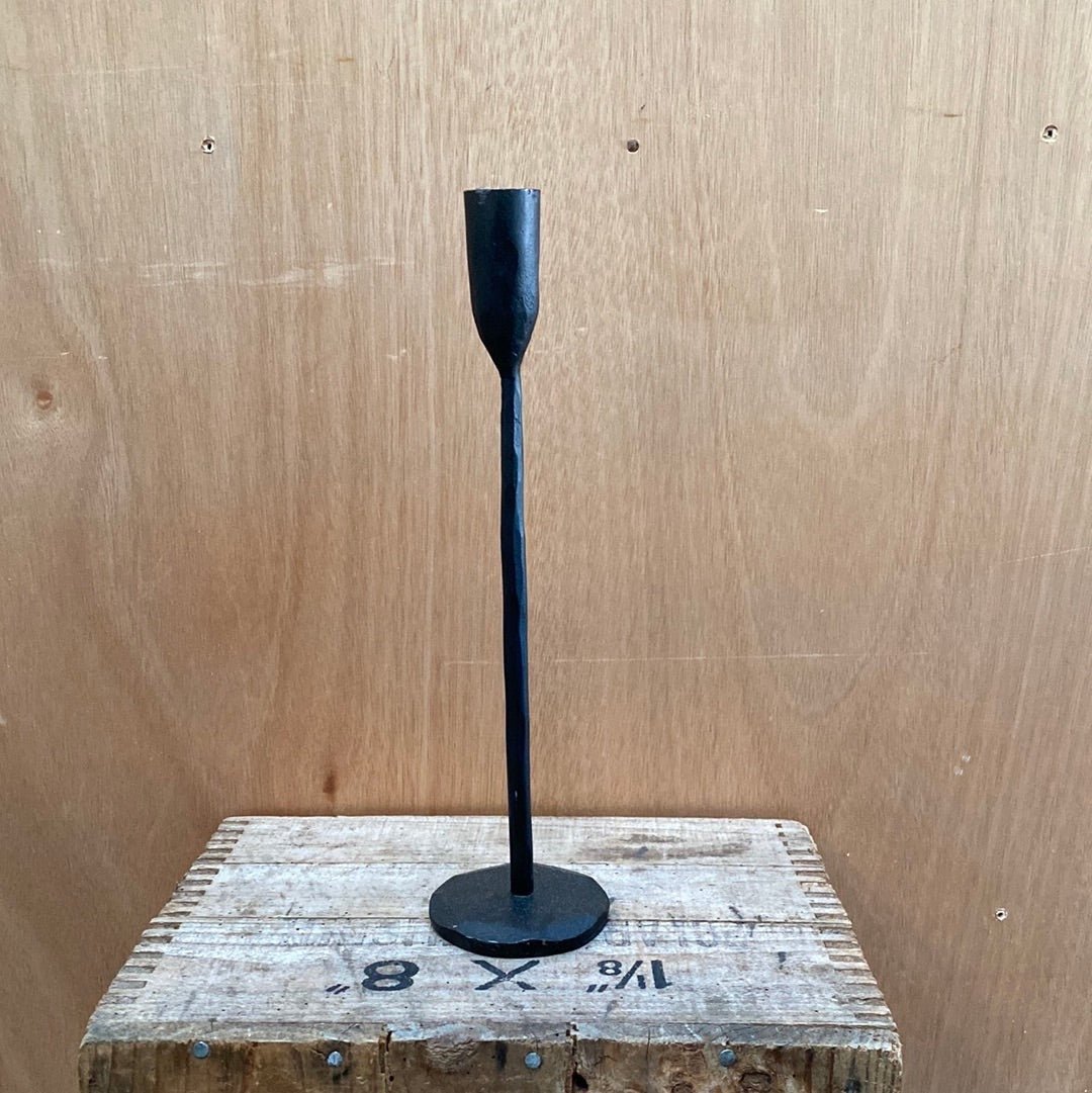 Dax Iron Candlestick - Medium - The Flower Crate