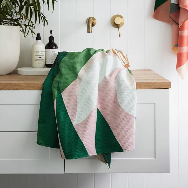 Dock & Bay Quick Dry Towel - Waffle Fabric, Monte Verde - The Flower Crate