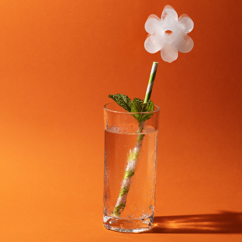 Drinks Plinks Ice Molds - Retro Daisy - The Flower Crate