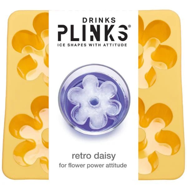 Drinks Plinks Ice Molds - Retro Daisy - The Flower Crate