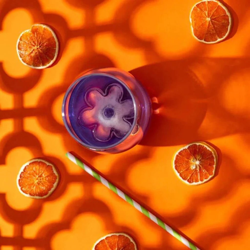 Drinks Plinks Ice Molds - Retro Daisy - The Flower Crate