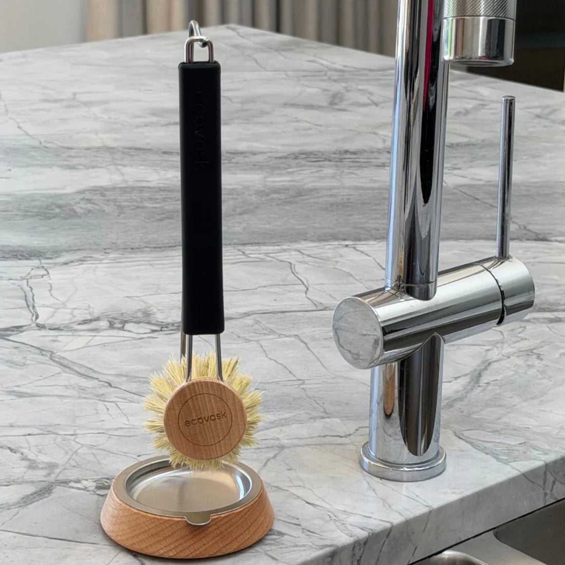 Ecovask - Dish Brush Stand - The Flower Crate