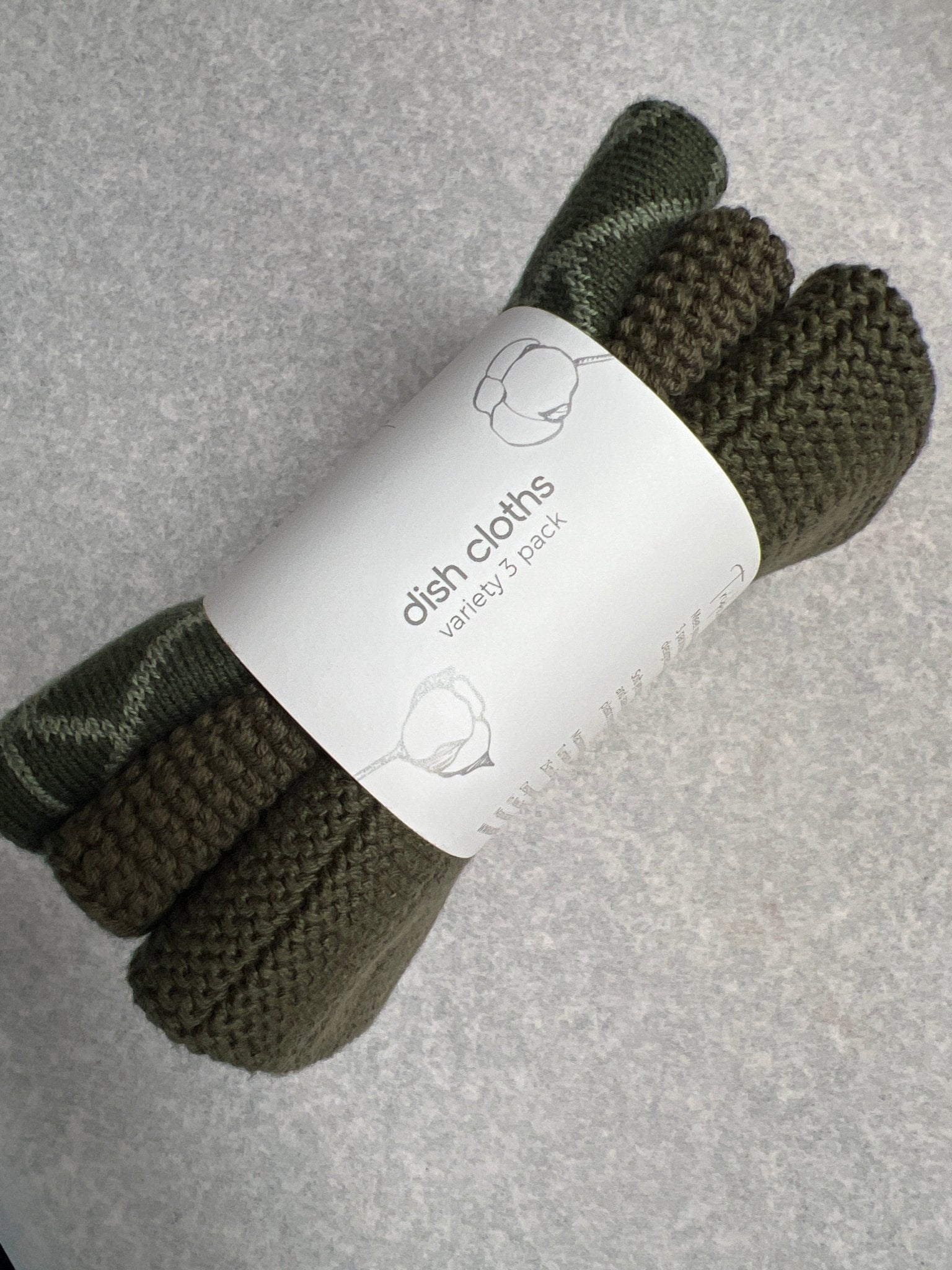 Ecovask - Dish Cloth 3 Pack - The Flower Crate