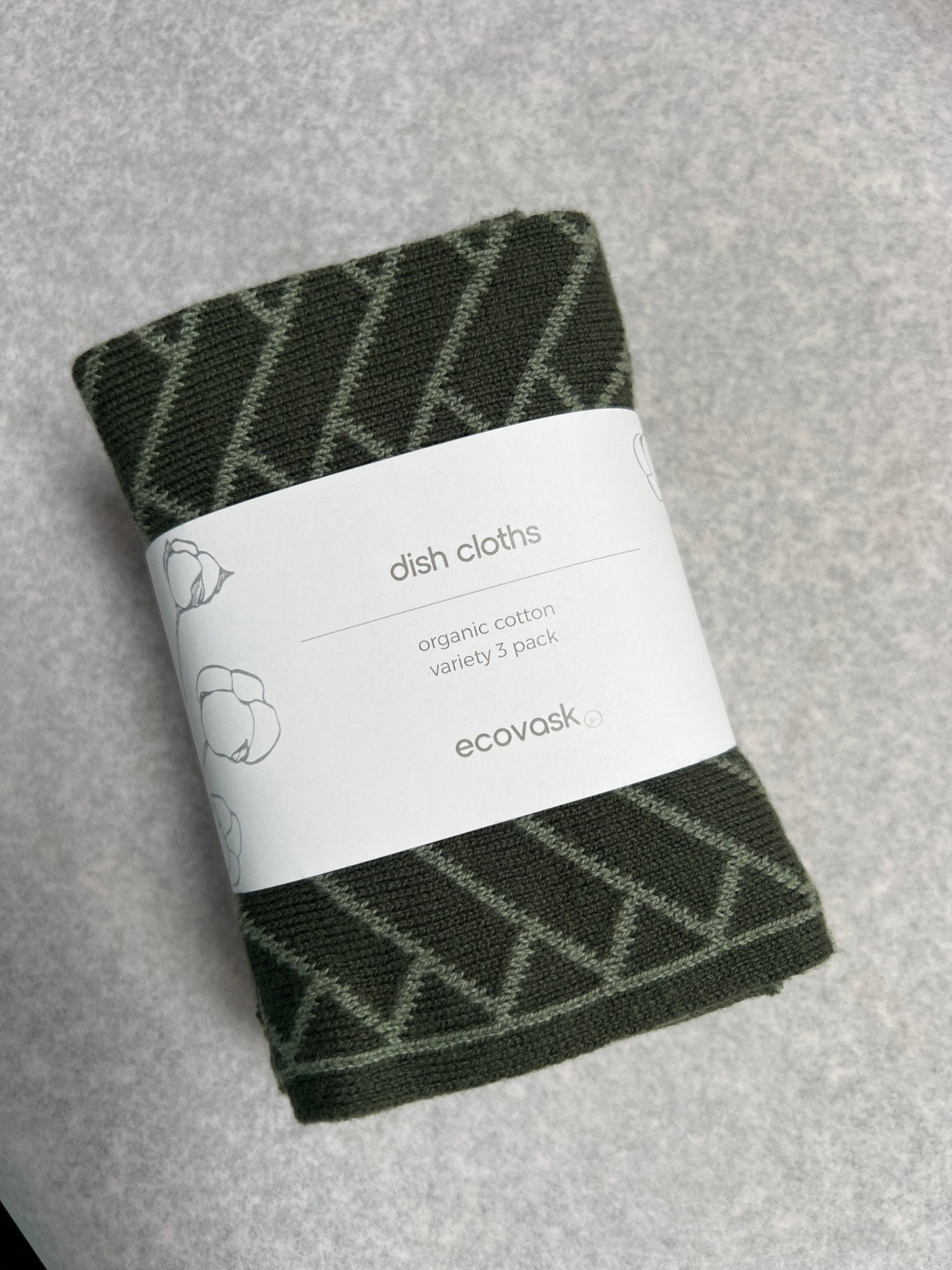 Ecovask - Dish Cloth 3 Pack - The Flower Crate