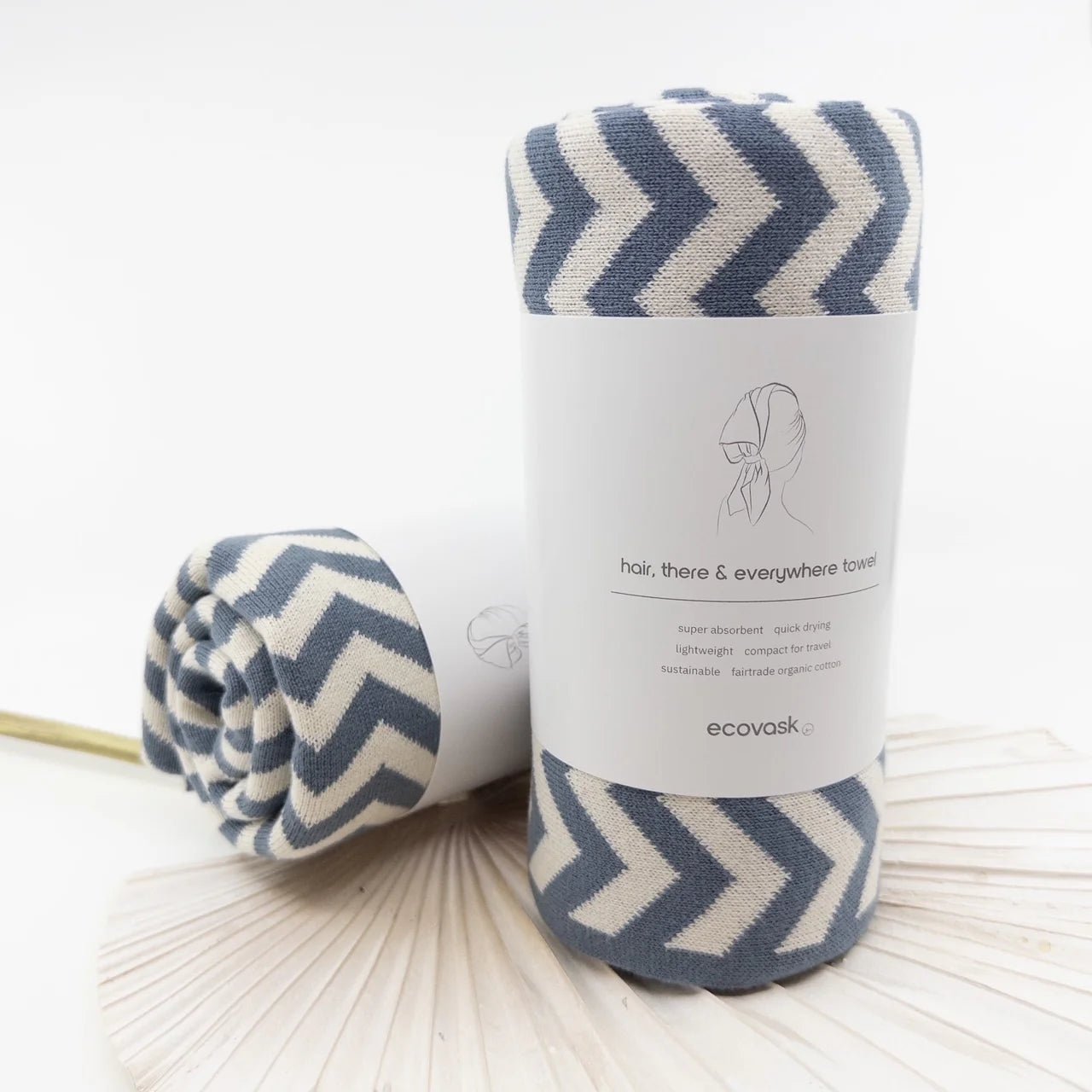 Ecovask - Hair, There & Everywhere Towel - The Flower Crate