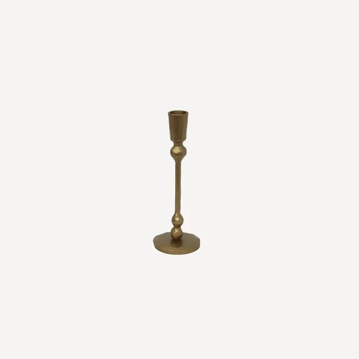 Eddie Gold Iron Candle Stand - The Flower Crate