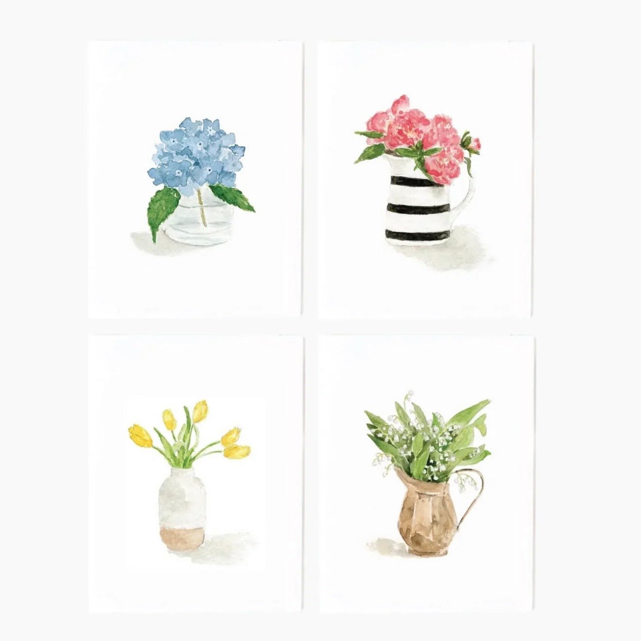 Emily Lex Studio - Flower Vase Notecard Set - The Flower Crate