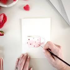 Emily Lex Studio - Love Sweet Love Paintable Notecards - The Flower Crate