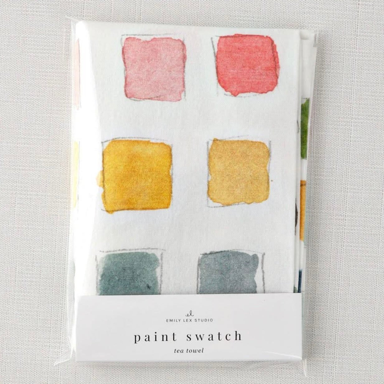Emily Lex Studio - Paint Swatch Tea Towel - The Flower Crate