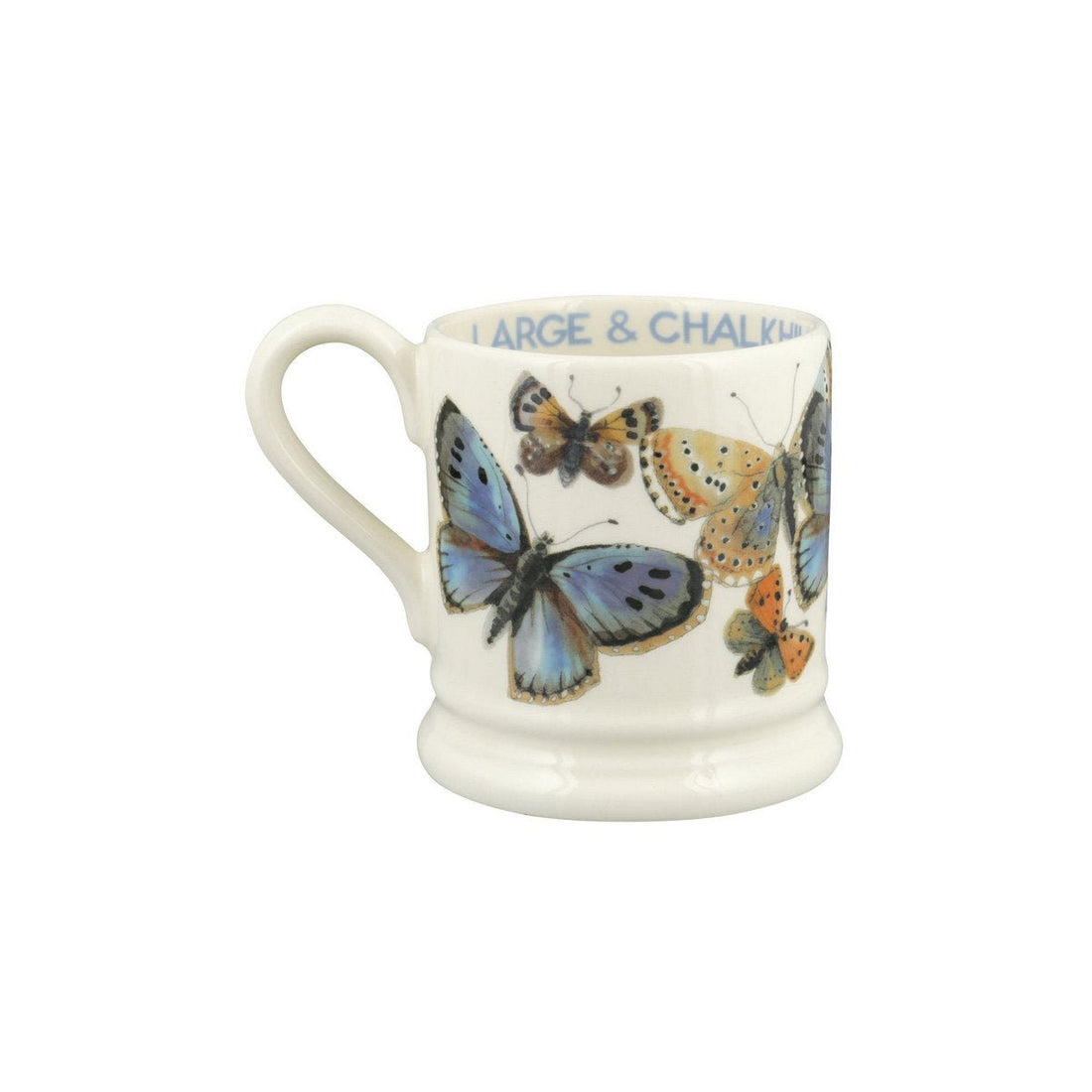 Emma Bridgewater - Common Blue Butterfly ½ Pint Mug - The Flower Crate