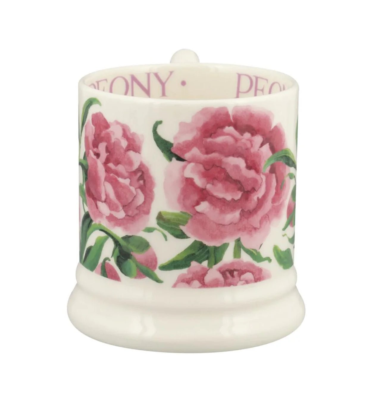 Emma Bridgewater - Pink Peony ½ Pint Mug - The Flower Crate