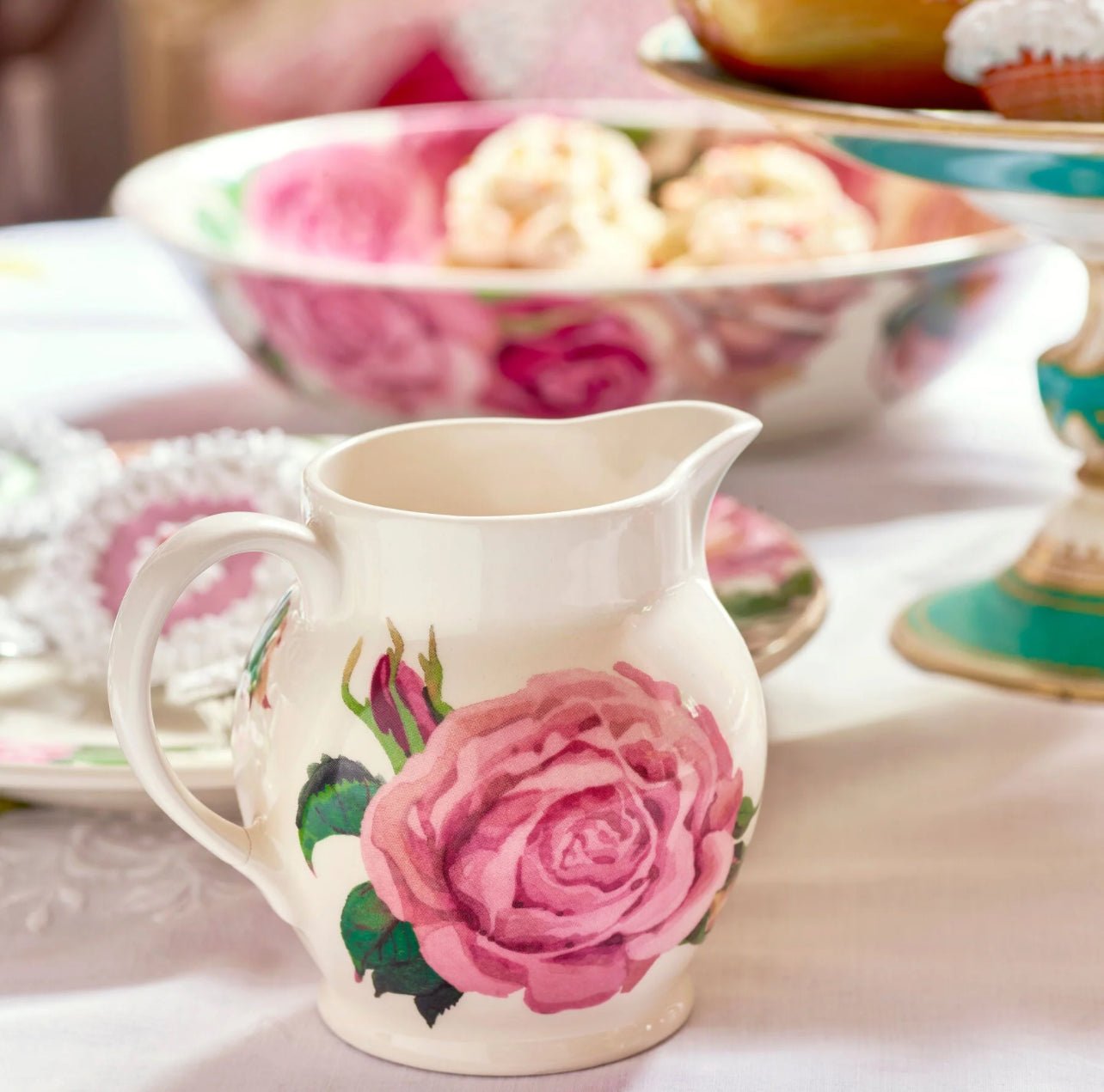 Emma Bridgewater Roses All my Life - ½ Pint Jug - The Flower Crate