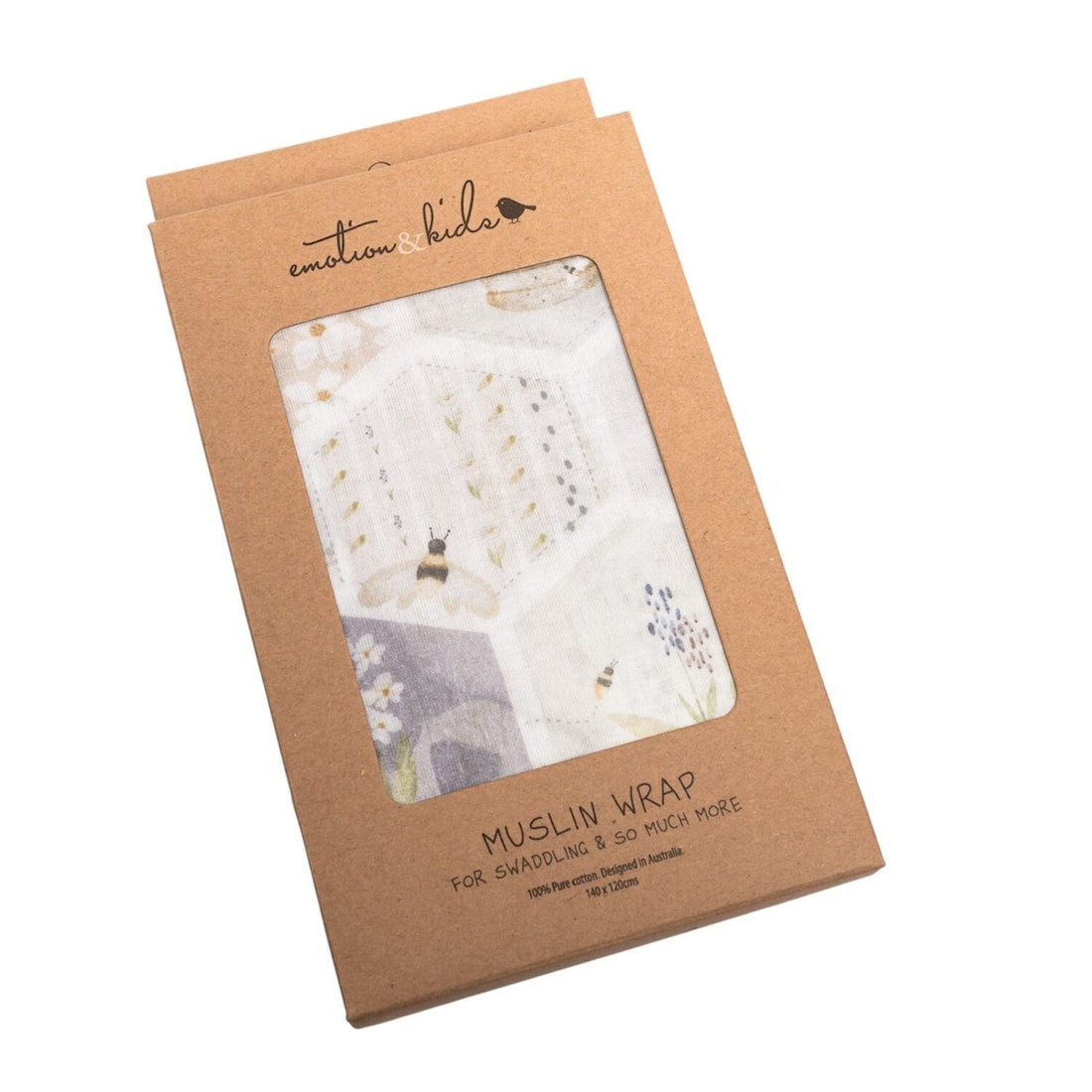 Emotion & Kids - Beehive Muslin Wrap - The Flower Crate
