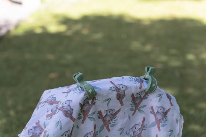 Emotion & Kids - Sage Pram Clip Set - The Flower Crate