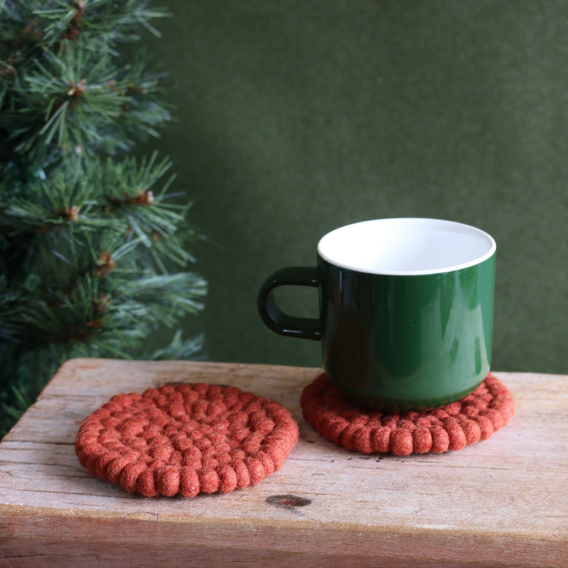 Felt Ball Coaster - The Flower Crate