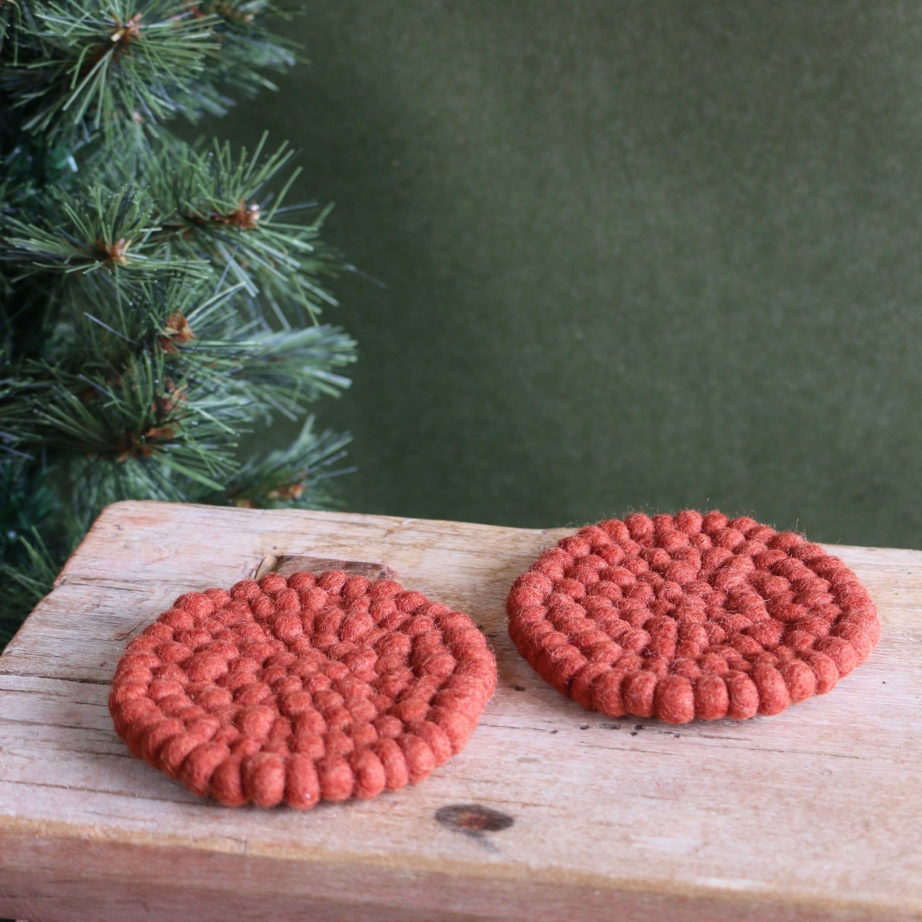 Felt Ball Coaster - The Flower Crate