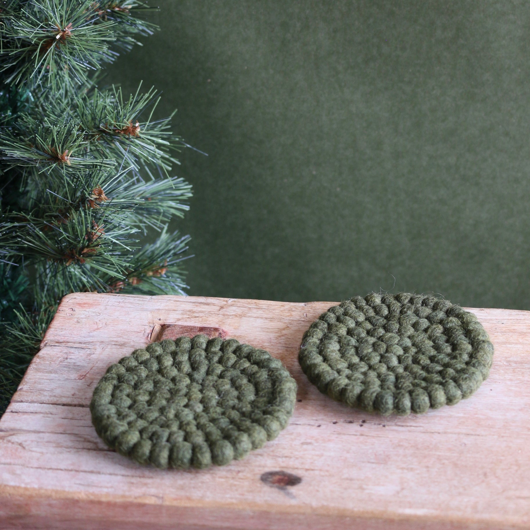 Felt Ball Coaster - The Flower Crate