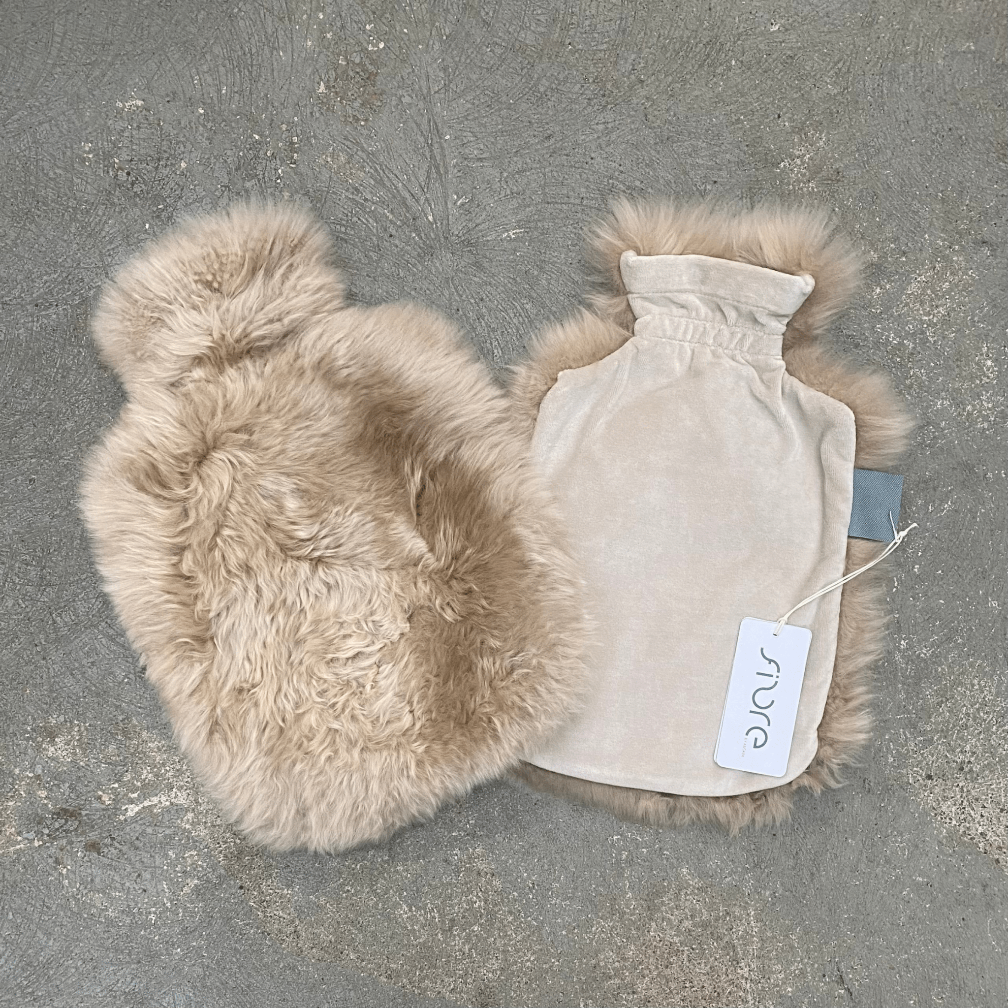 Fibre by Auskin - Longwool Sheepskin Hot Water Bottle Cover - The Flower Crate