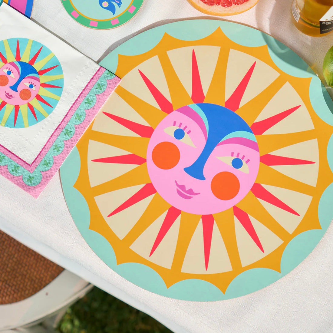 Fiesta Cork Backed Placemats - The Flower Crate