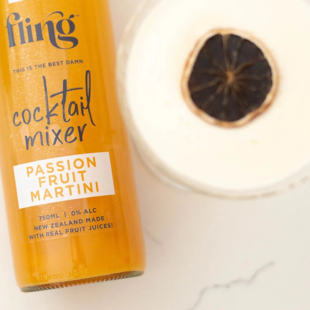 Fling Cocktails - Passionfruit Martini Mixer - The Flower Crate