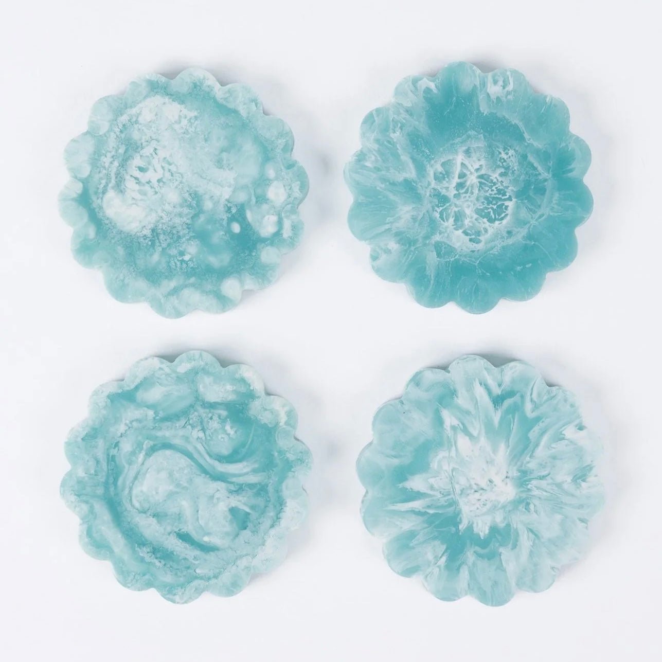 Flora Resin Coaster - The Flower Crate