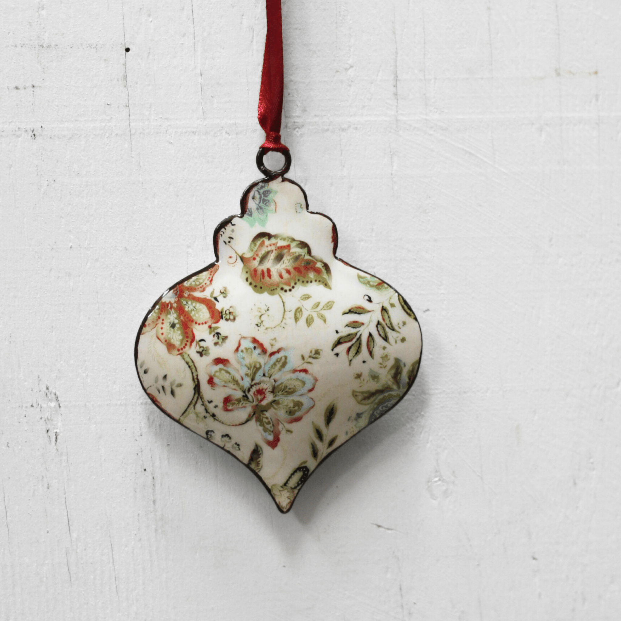 Floral Tin Hanging Decoration - The Flower Crate