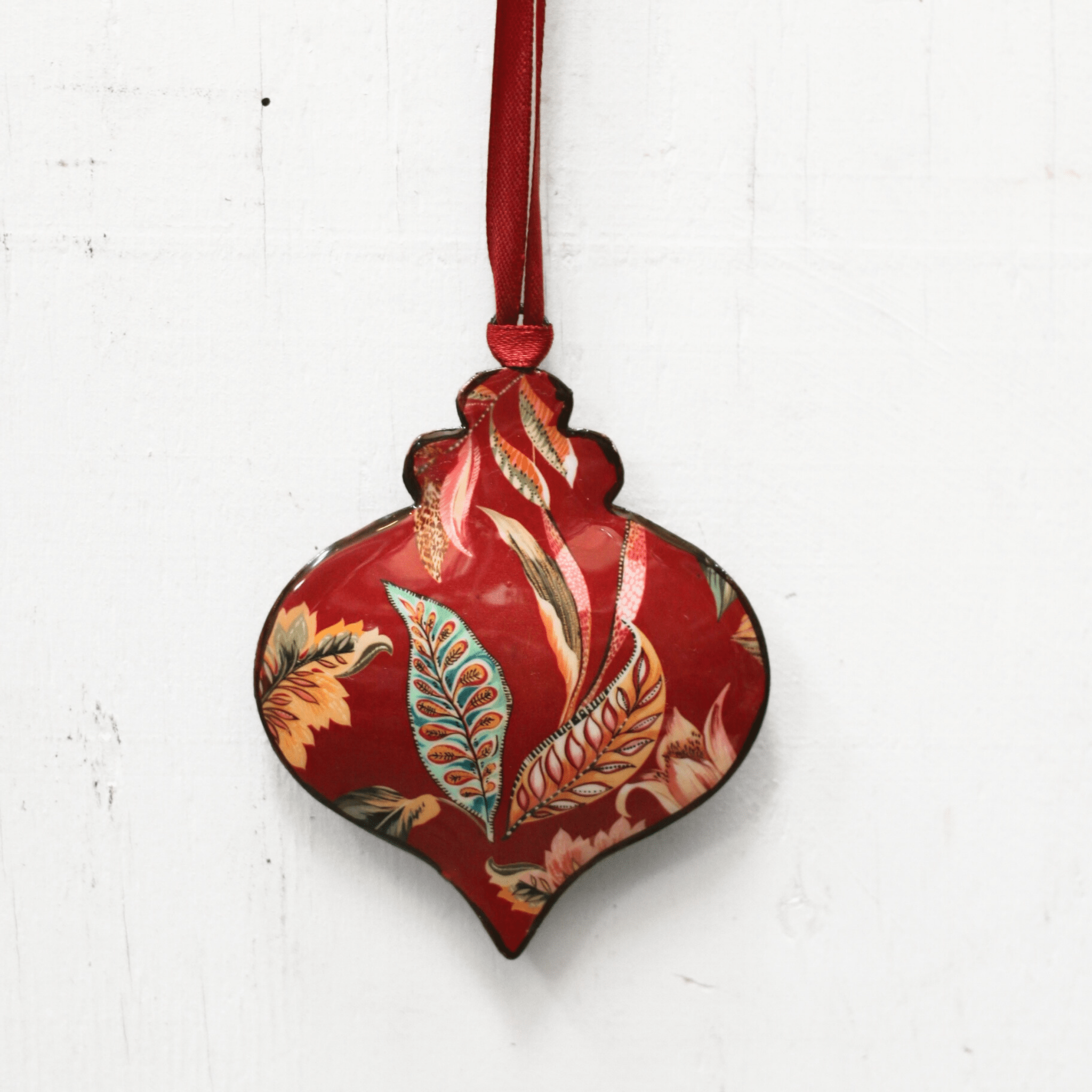 Floral Tin Hanging Decoration - The Flower Crate