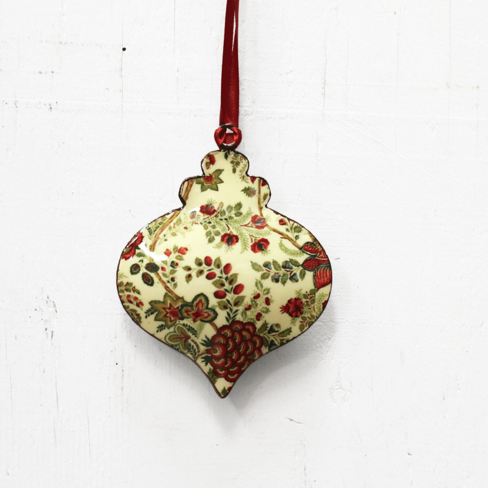 Floral Tin Hanging Decoration - The Flower Crate