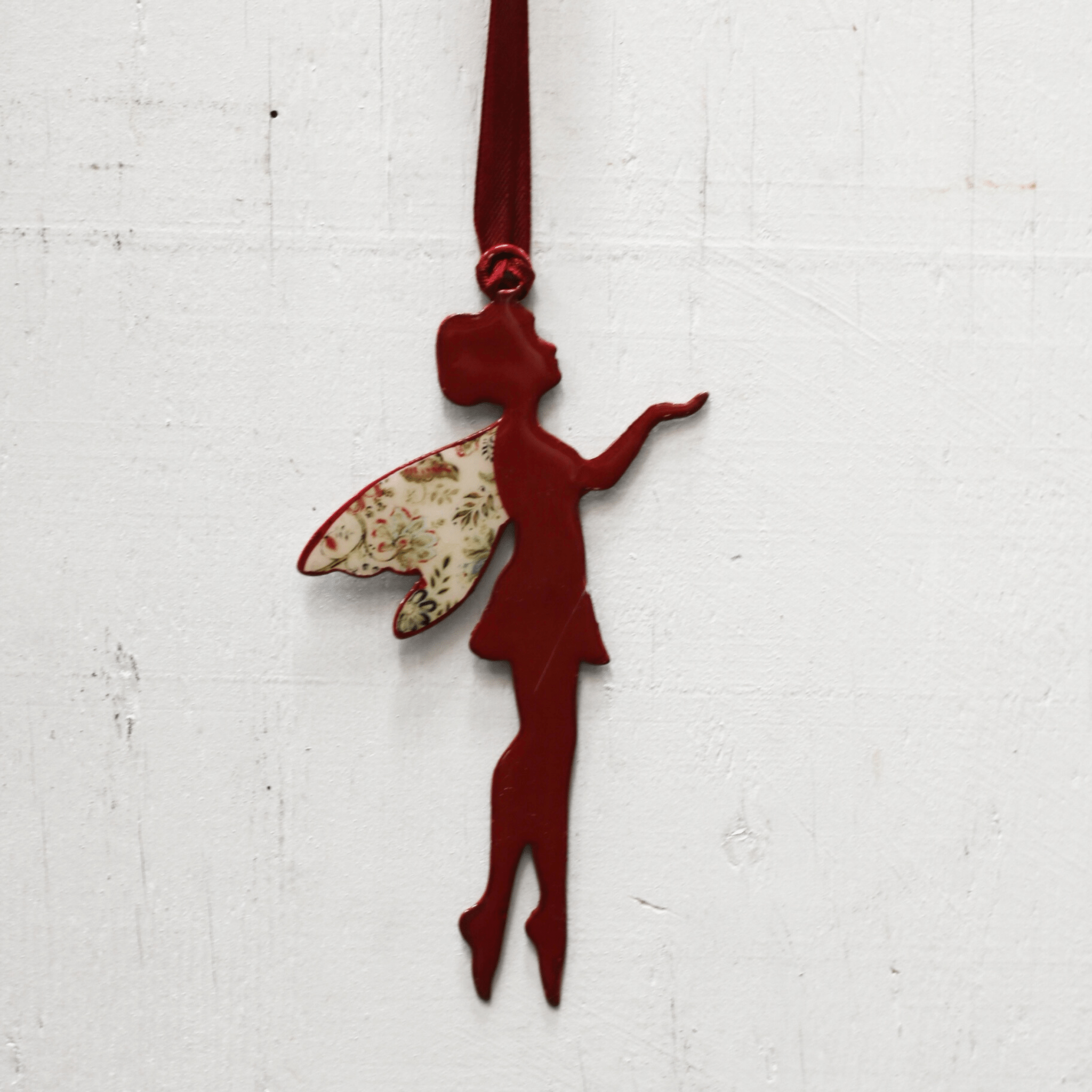 Floral Tin Hanging Fairies - The Flower Crate