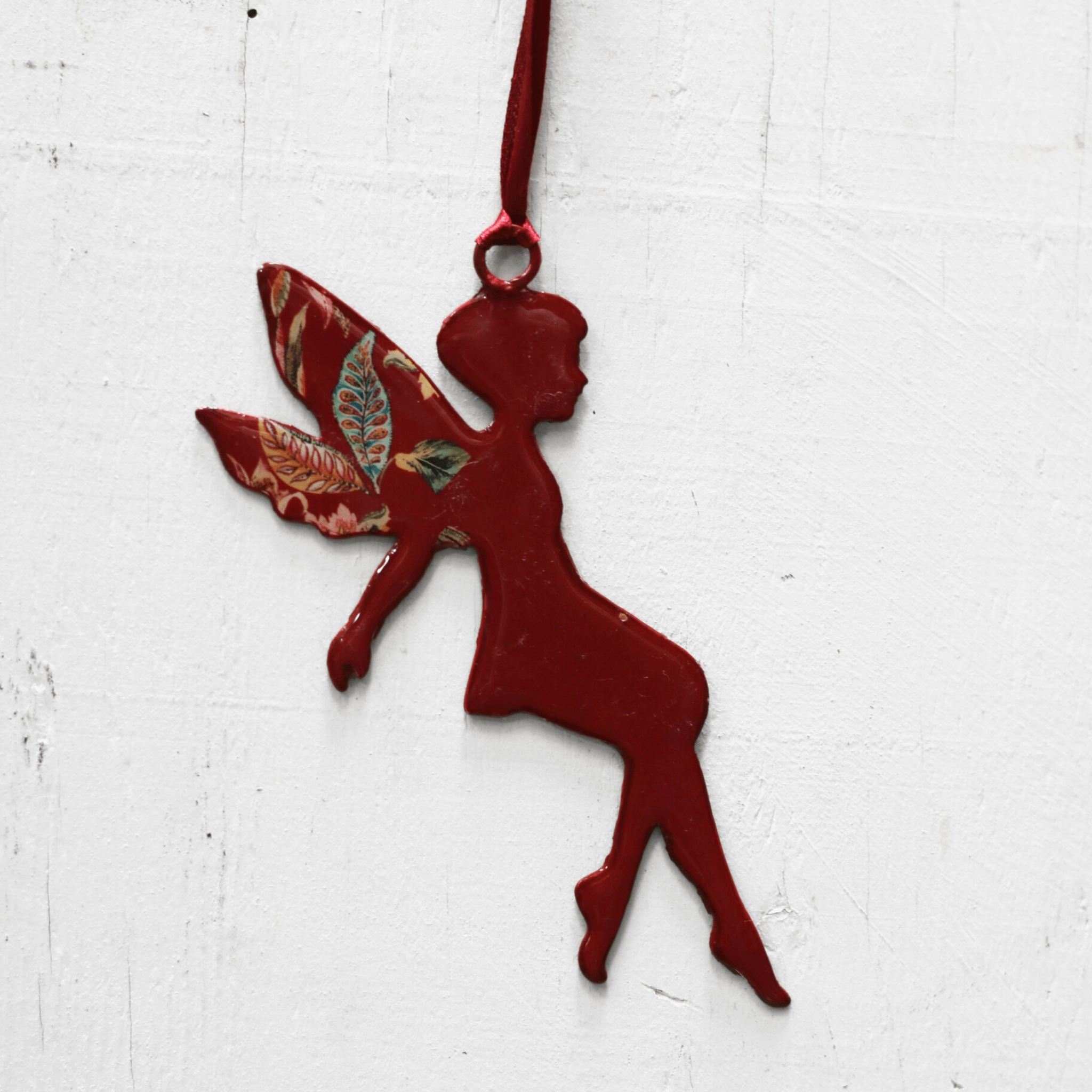 Floral Tin Hanging Fairies - The Flower Crate