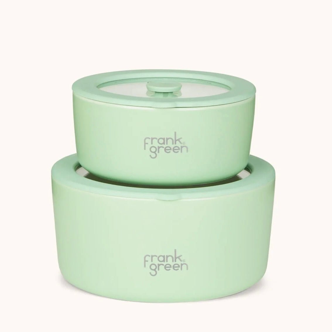 Frank Green Porcelain Bowl With Lid - 2 Pack - The Flower Crate