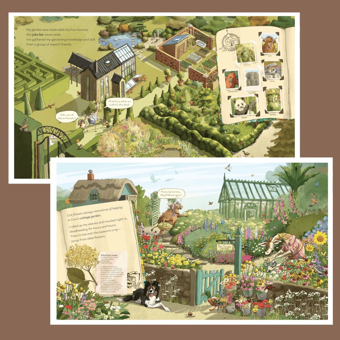 Giraffe the Gardener - The Flower Crate