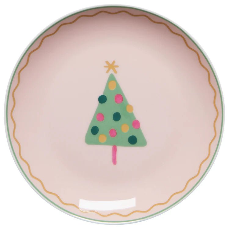Glitzmas Appetiser Christmas Plates - The Flower Crate