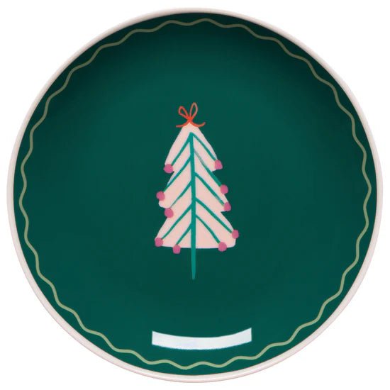 Glitzmas Appetiser Christmas Plates - The Flower Crate