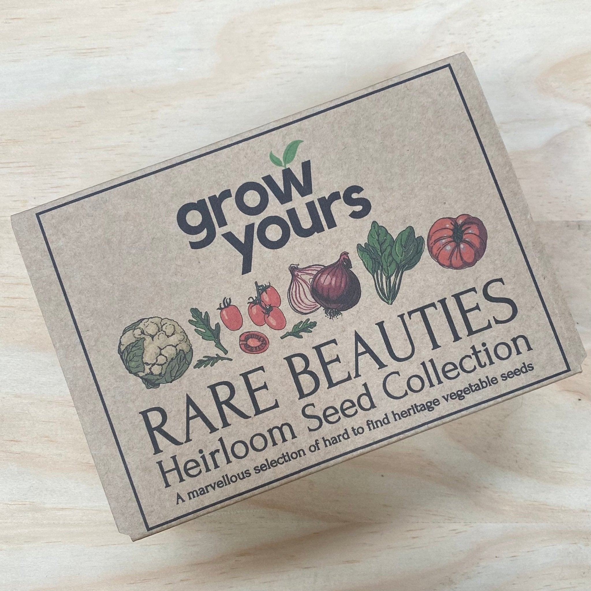 heritage flower seeds Grow Yours - Rare Beauties Seed Gift Box