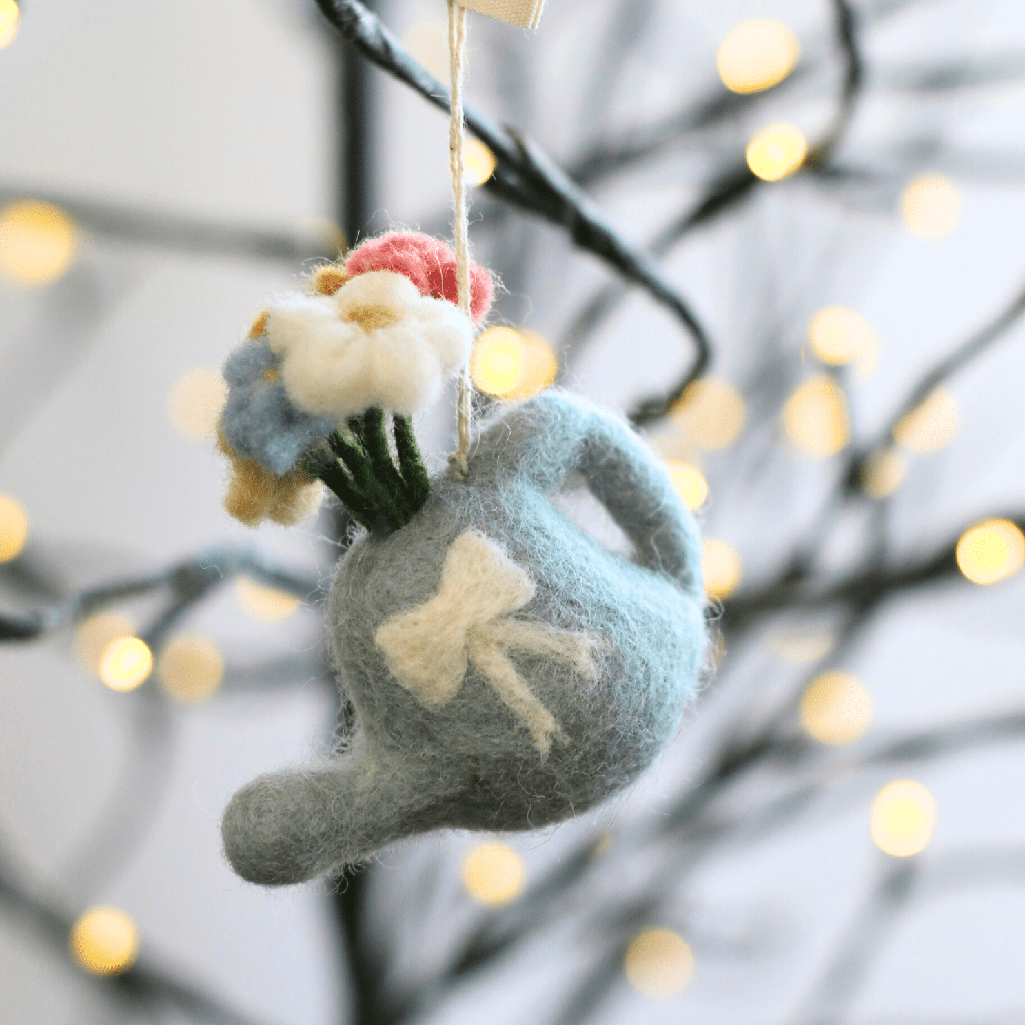 Gry & Sif - Felt Watering Can Decoration - The Flower Crate