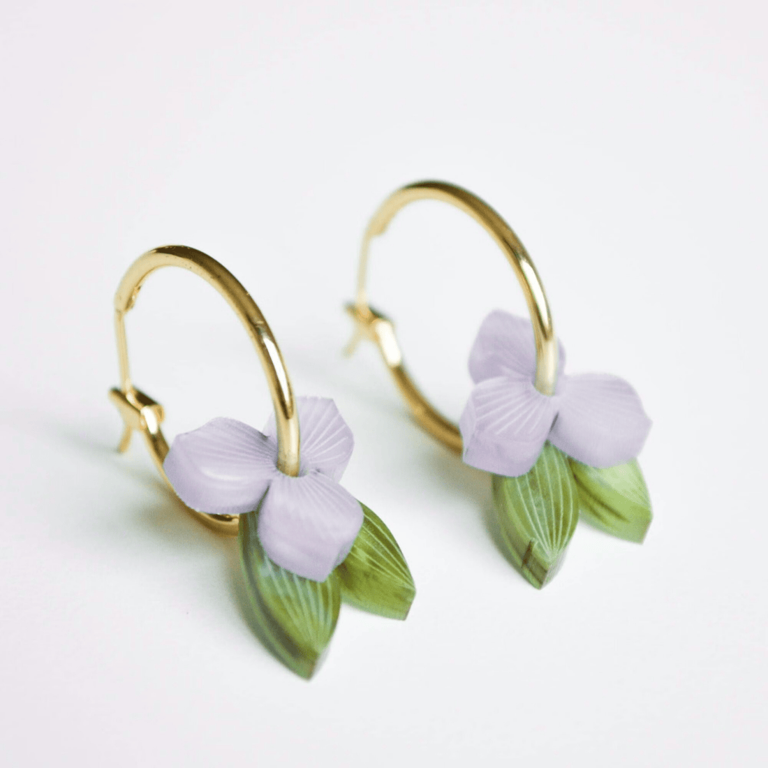 Hagen + Co - Meadow Earrings, Ocean - The Flower Crate