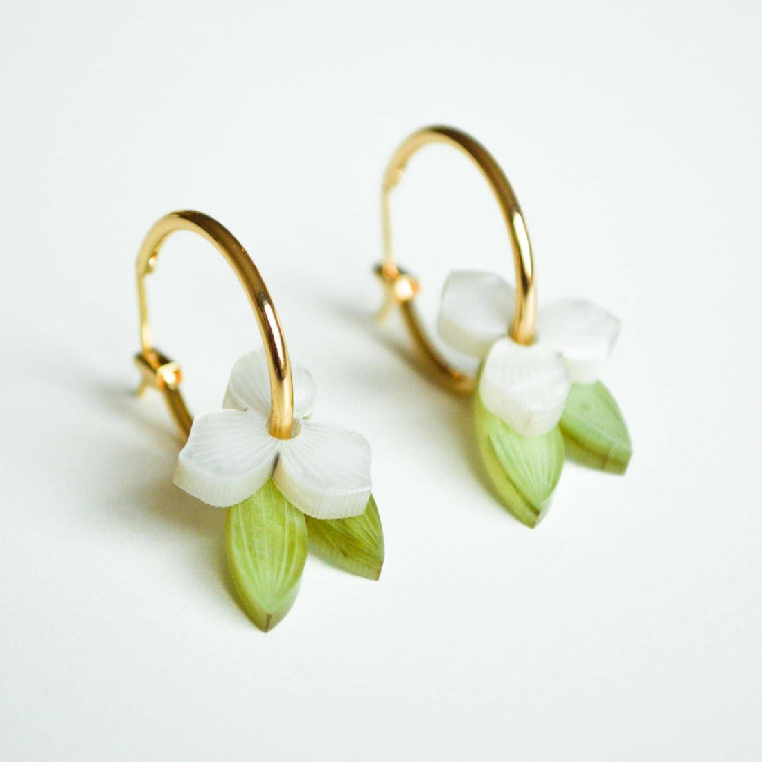 Hagen + Co - Meadow Earrings, Pearl - The Flower Crate
