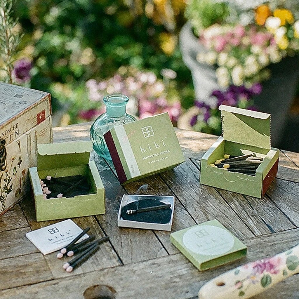 Hibi - 10 Minute Incense, Japanese Garden - The Flower Crate