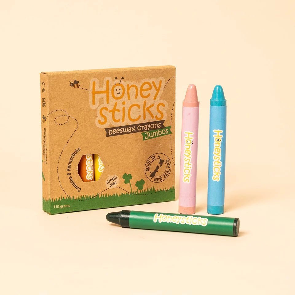 Honeysticks - Jumbo Crayons 8 Pack - The Flower Crate