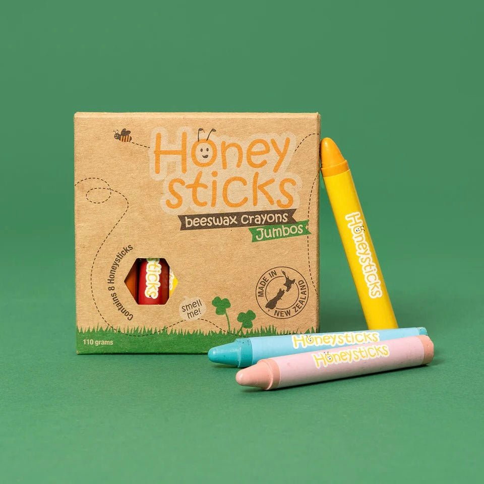 Honeysticks - Jumbo Crayons 8 Pack - The Flower Crate