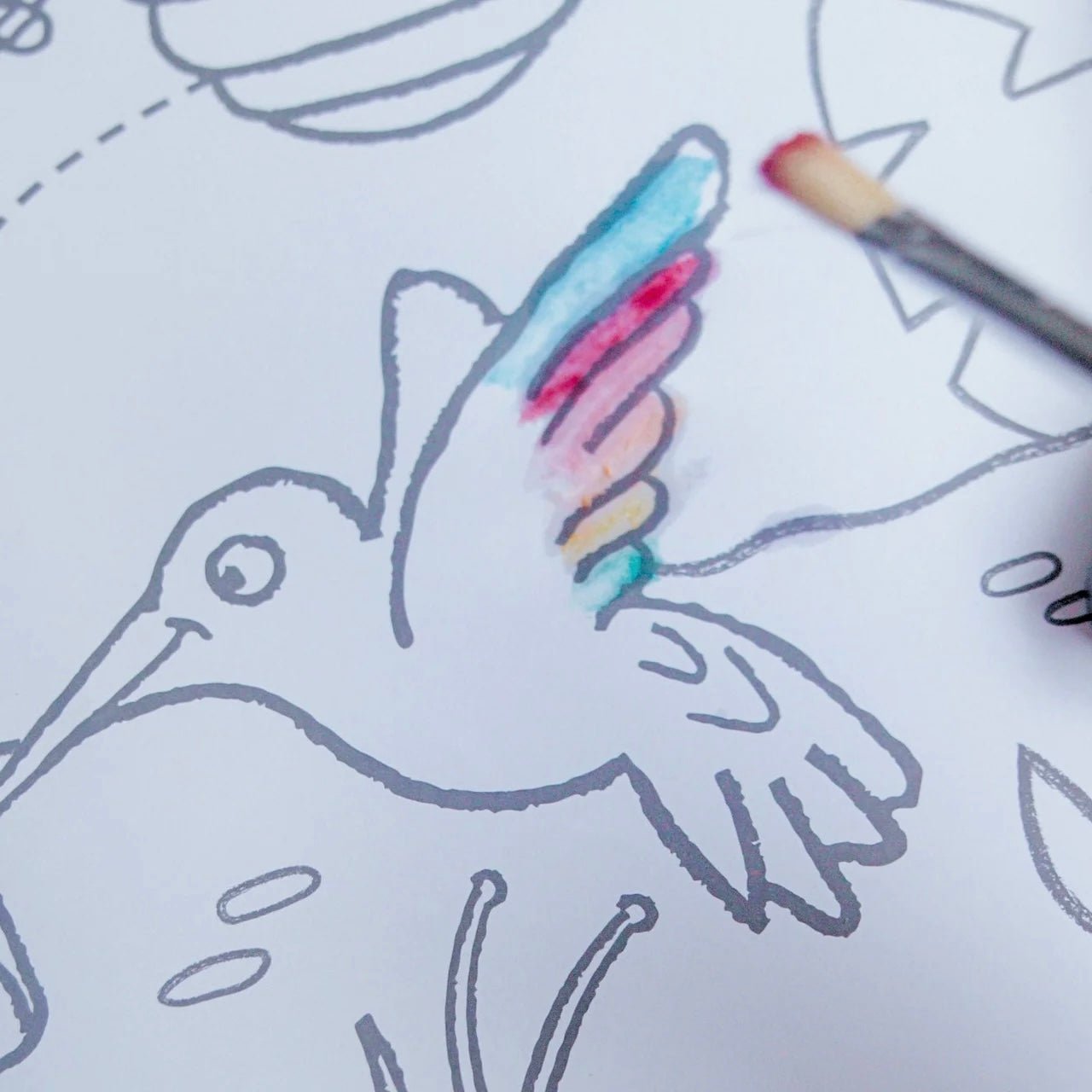 Honeysticks - Jumbo Posters & Watercolour Activity Set - The Flower Crate