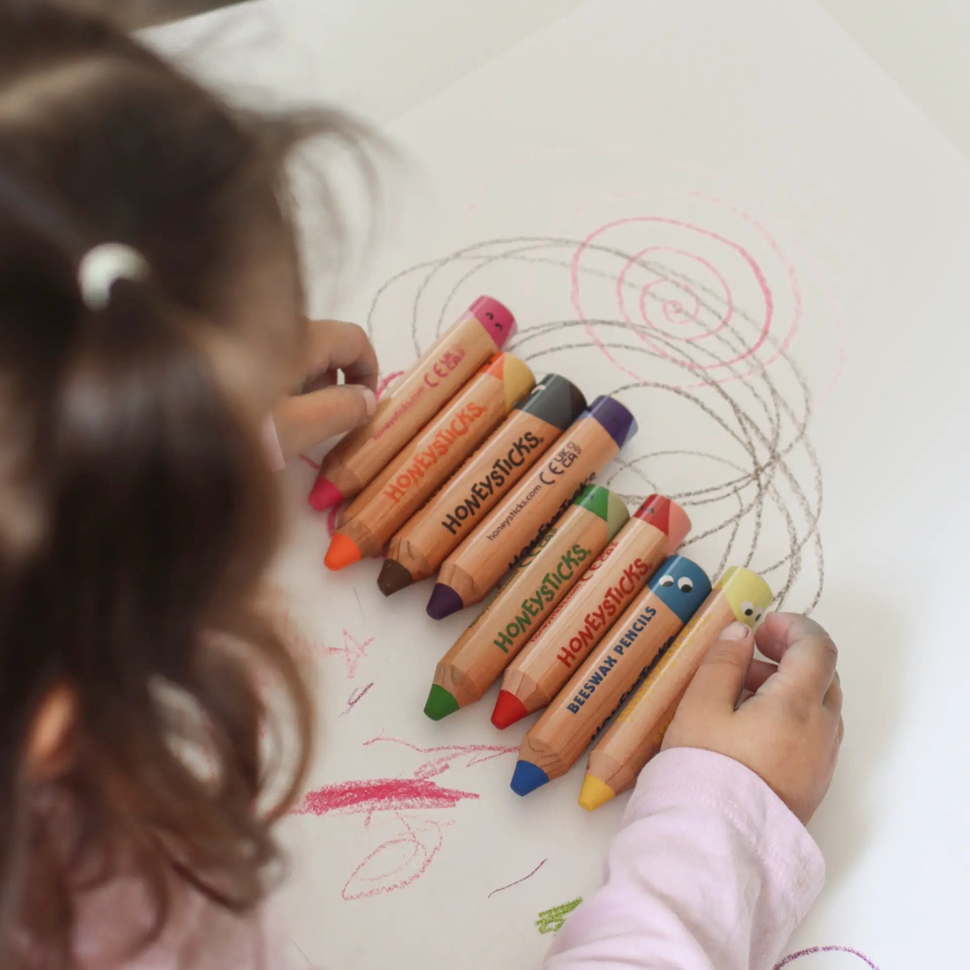 Honeysticks - Little Learners 3-in-1 Beeswax Pencils - The Flower Crate