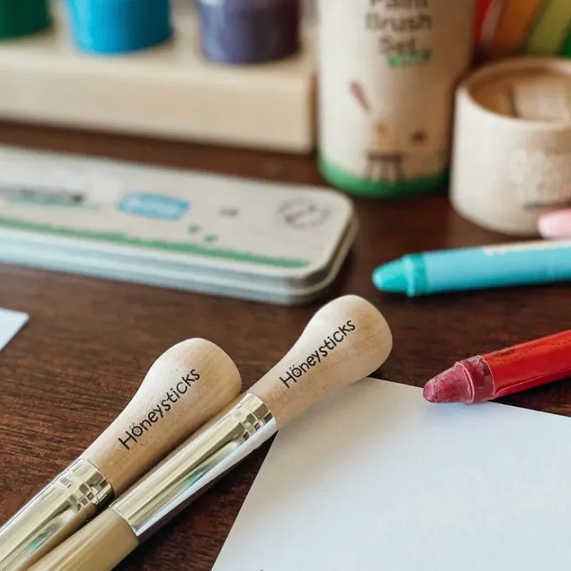 Honeysticks - My First Paintbrush Set - The Flower Crate